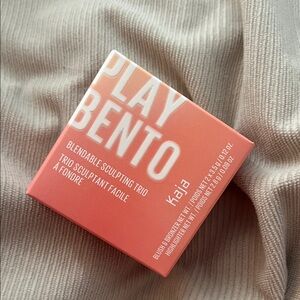 Kaja Play Bento Cream Bronzer, Powder Blush & Highlighter Trio- BUTTER UP SHADE